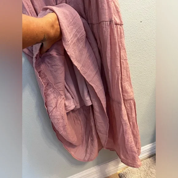 Elegant Pink Sleeveless Dress NWT - Picture 7 of 7